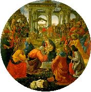 Domenico Ghirlandaio, The Adoration of the Magi  aa